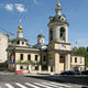Церковь святого Антипия на углу Колымажного и Малого Знаменского переулков. 2013 год